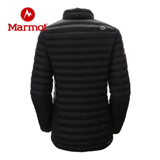 Marmot/土拨鼠21新款秋冬运动时尚立领3M面包棉服女户外 曜石黑001 XS 欧码偏大