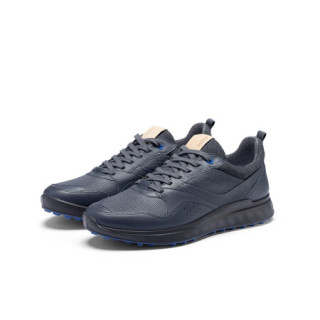ecco 爱步 高尔夫s休闲系列 男士休闲户外鞋 10280401415 深蓝色 43