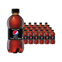 PEPSI 百事 可乐 无糖碳酸汽水 300mL*24瓶