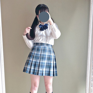 ZONPER 中牌 黛缥 JK制服 女士格裙 45cm XS