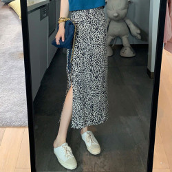 飘莉芬 女士豹纹半身裙 M-XL