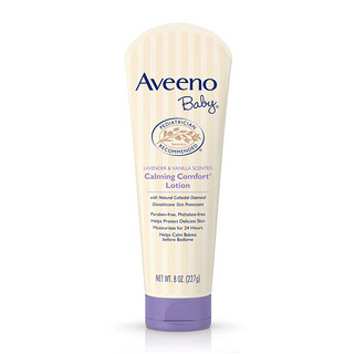 限新客：Aveeno 艾维诺 婴儿护脸薰衣草&香草镇静宝宝护肤乳 227g *2件