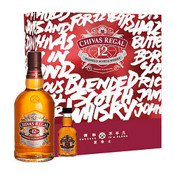 CHIVAS 芝华士 12年苏格兰调和威士忌 500ml+50ml 礼盒装