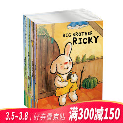 《Ricky And Annie小兔子瑞奇》(10册)儿童友谊情商培养绘本
