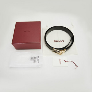 巴利 BALLY 男士黑色牛皮可旋转针扣双面腰带 SERET 35 M/150 6232328 110