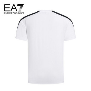 阿玛尼EA7 EMPORIO ARMANI奢侈品男装21春夏EA7男士T恤衫 3KPT68-PJ5MZ WHITE-1100白色 M