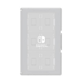 Nintendo 任天堂 HORI 24位游戏Nintendo Switch经典卡盒 白色