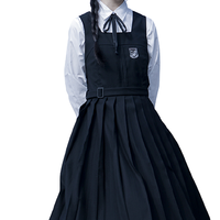 樱花家族 风起时 JK制服 女士背心裙 黑色 S