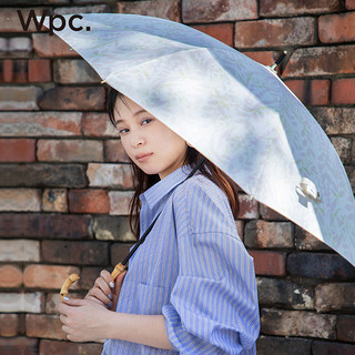 2021新款Wpc.日本女晴雨两用小清新防晒防紫外线长柄伞日系遮阳伞