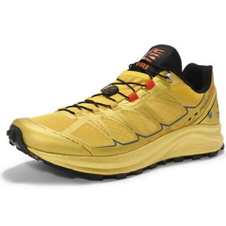 Kailas 凯乐石 户外运动男女款低帮越野跑山鞋(Fuga Pro 3/飞翼)-GOBI戈壁款 男款-金色 40