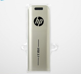 HP 惠普 X796w USB3.1 U盘 香槟金 512GB USB