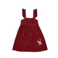 BacioBouque 榛果可可花束 Lolita洛丽塔 三丽鸥合作款 女士罩裙 美乐蒂红 L