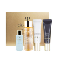  肌肤之钥 CPB 光采系列+晶致系列 护肤套装 (精华露7ml+精华水30ml+防护乳12ml+修护乳12ml)