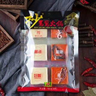 佳仙（jiaxian）抄 抄鸳鸯火锅底料408g 重庆二十年调料老企 *7件