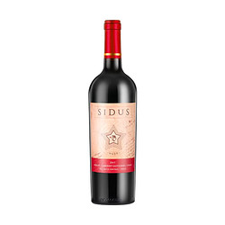 星得斯（SIDUS WINE）H600美乐赤霞珠西拉干红葡萄酒 750ml单瓶装 智利原瓶进口红酒 中央山谷产区 *7件