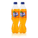 限黑龙江、京东PLUS会员：Fanta 芬达 橙味 汽水 碳酸饮料 500ml*24瓶 *4件