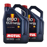 MOTUL 摩特 8100 ECONERGY 0W-30 全合成机油 5L*2瓶