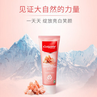 高露洁（Colgate）喜马拉雅盐*2+火山泥*2，天然吸附力，有效去渍