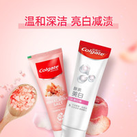 Colgate 高露洁 喜马拉雅盐115g*2+酵素桂花120g+酵素白桃120g