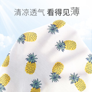 纤丝鸟tinsino 新生儿连体衣宝宝爬服夏款婴儿包屁衣清新菠萝90 报价价格评测怎么样 什么值得买