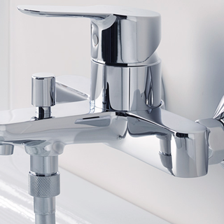 GROHE 高仪 新天瀑淋浴系列 淋浴套装 26452001长杆花洒+23348000带下出水龙头