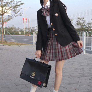 放學後的制服馆 黑暗学院 JK制服 西式制服 女士西服外套 黑色 S