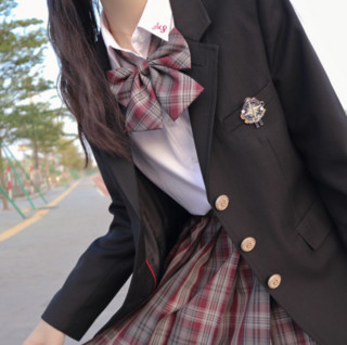 放學後的制服馆 黑暗学院 JK制服 西式制服 女士西服外套 黑色 S