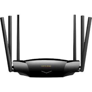 TP-LINK 普联 XDR5430 易展版 双频5400M 千兆Mesh无线路由器 WiFi 6 黑色+2米网线