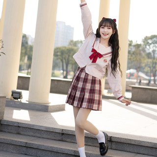 放學後的制服馆 伯爵红茶 JK制服 女士格裙 42cm S