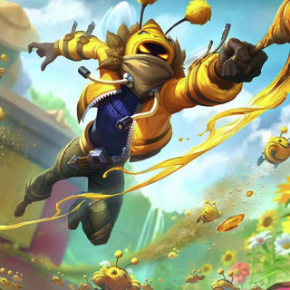 leagueoflegends英雄联盟英雄皮肤小蜜蜂马尔扎哈