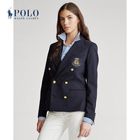 Ralph Lauren/拉夫劳伦女装 经典款金丝双排扣西装外套RL21305 410-海军蓝 2