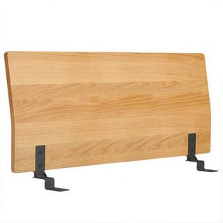 无印良品 MUJI 床框用床头板/双人/OA 橡木 原色 长147×宽8×高53cm