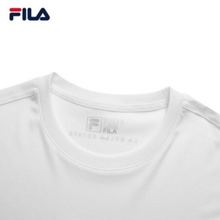 FILA 斐乐官方男士短袖T恤2021年夏季新款运动休闲打底衫 F11M128110F 满印-WT 175/96A/L