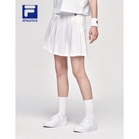 FILA ATHLETICS 斐乐女子运动连衣裙 2021年夏季新款时尚网球裙 A11W123324F 玉石白-WT 160/62A/S