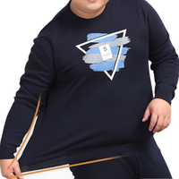 YALU 雅鹿 男士秋衣秋裤套装 8865-3