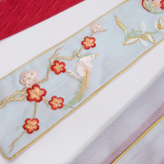 重回汉唐霜华飘带汉服周边饰品飘带百搭中国风日常民族风饰品