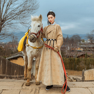 茶马古道花朝记汉服原创 唐制圆领袍春夏男女装