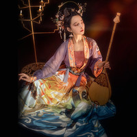都城南庄汉服神女赋公主风汉服大袖衫齐腰襦裙正品原创仙气中国风