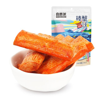 Natural Is Best 自然派蟹味棒香辣味126g 2包 报价价格评测怎么样 什么值得买