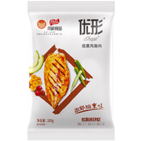 ishape 优形 烟熏鸡胸肉组合装 4口味 100g*12袋（电烤原味100g*3袋+奥尔良味100g*3袋+烧烤味100g*3袋+蒸煮原味100g*3袋）