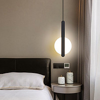 床头小吊灯长线创意个性北欧客厅家用网红灯卧室灯现代简约餐厅灯