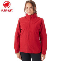 MAMMUT/猛犸象 Trovat 3 in 1 女士秋冬防风保暖硬壳棉服三合一夹克外套 火龙果红色 S