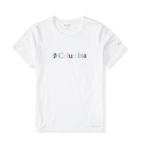 Columbia哥伦比亚户外21春夏新品女子针织短袖清爽吸湿T恤AR3123 101 L