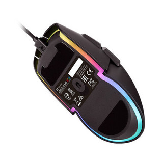 Tt esports 斗龙 幻银 Argent M5 有线鼠标 16000DPI RGB 黑色