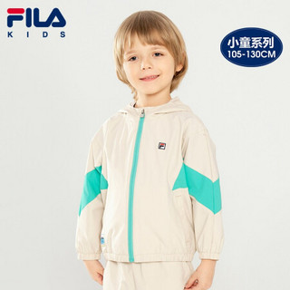 FILA KIDS 斐乐儿童外套PEPE联名款男小童时尚外套2021年夏季新款 浅亮卡其-LK 110cm
