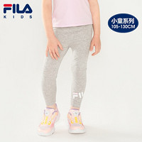 FILA KIDS 斐乐儿童长裤PEPE联名款女小童时尚长裤2021年夏季新款 浅花灰-MG 120