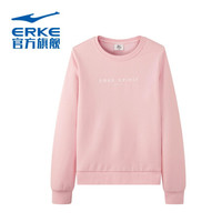 卫衣女士2020年秋季新款圆领套头衫休闲宽松长袖上衣女装 52220388139 樱花粉 XL