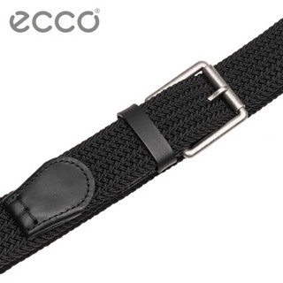 ECCO爱步 男士针扣式皮带腰带 男士配件 托比9105194 黑色 XL