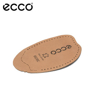 ECCO爱步鞋垫透气鞋垫子皮质半码垫足跟垫 9059031 棕色905903100121 4041