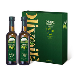 olivoilà 欧丽薇兰 纯正橄榄油礼盒 500MLx2礼盒